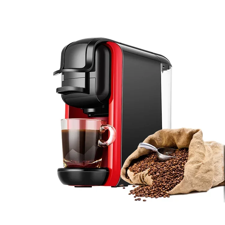 Automatic Coffee Making Machine, Espresso Coffee Maker Compatible  Capsule All In One Coffee Maker/ 4
