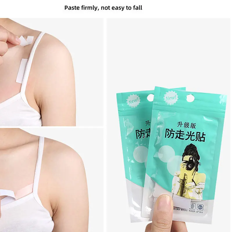 36 Stück Fearless Tape Damen doppelseitiges Klebeband für Kleidung und Körperhautfarben – Detail 2