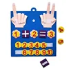 Mathematics Paste Board Math Toys Montessorian Toy Children Educational Pedagogical Learning Didactic Number Education Hobbies 1