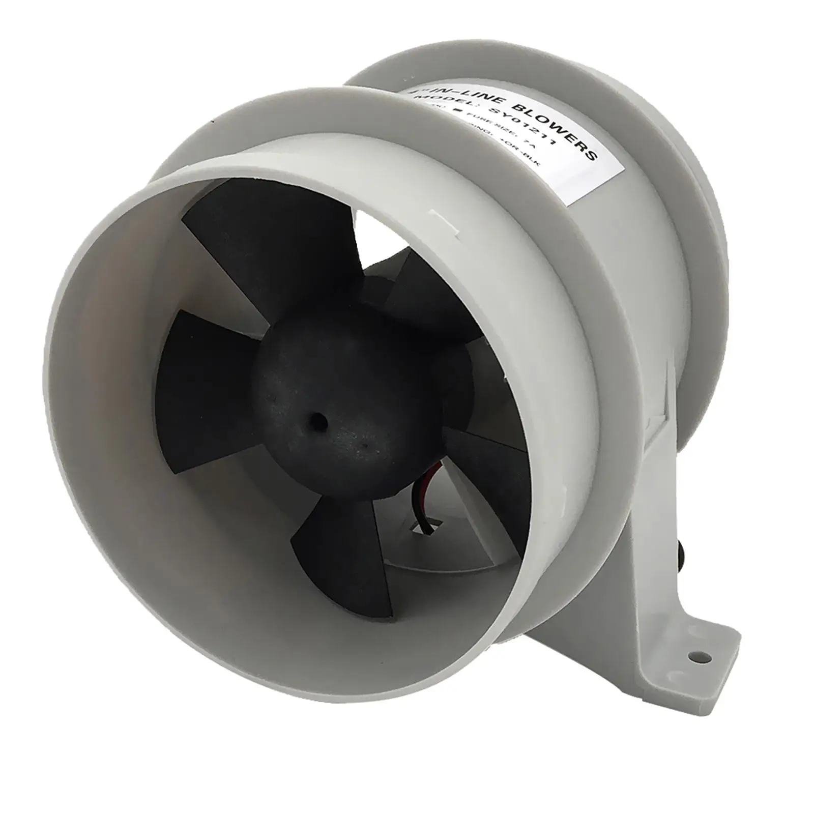 

Marine 12V Nickel-plated Motor Housing Quiet Blower Water Resistant High-volume Air Flow 4 Inch Diameter Corrosion Resistant