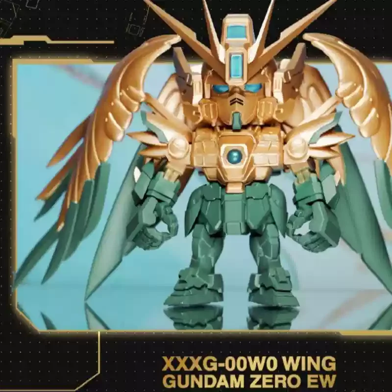 In Stock New Authentic Bandai Gundam Qmsv Mini 5th Anniversary