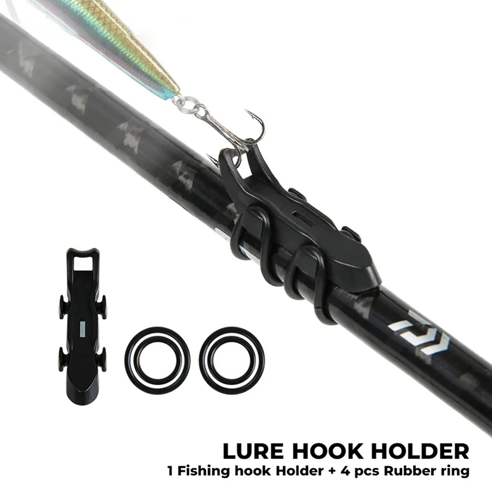 Porte-leurres magnétique 1-5 pièces sécurité canne à pêche support appâts accessoire pêche
