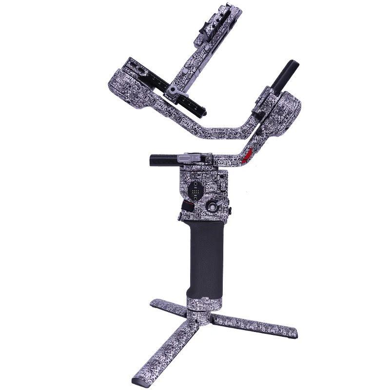 For DJI RS4 Pro Decal Skin Gimbal Stabilizer PVC Sticker Anti-scratch Wrap Cover Vinyl Wrap Film Protector Coat Accessories Kit