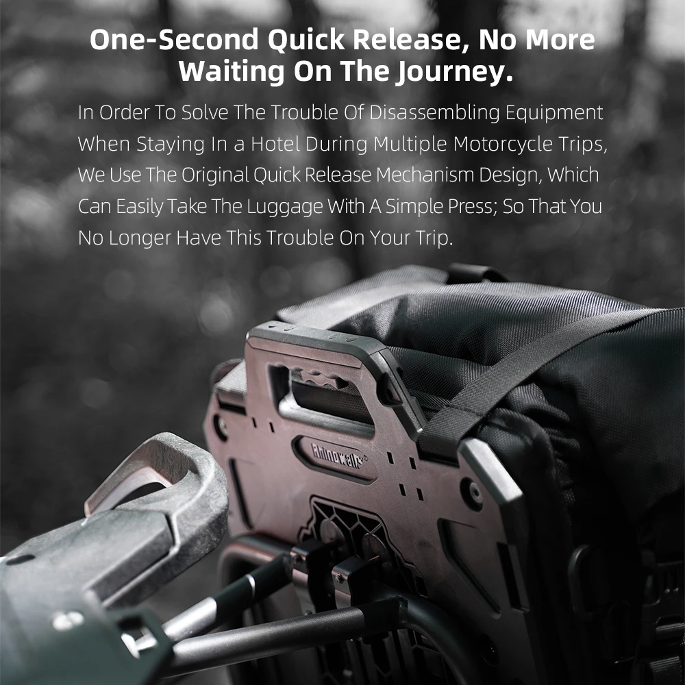 Rhinowalk Motorcycle Side Pannier Bag Waterproof 3
