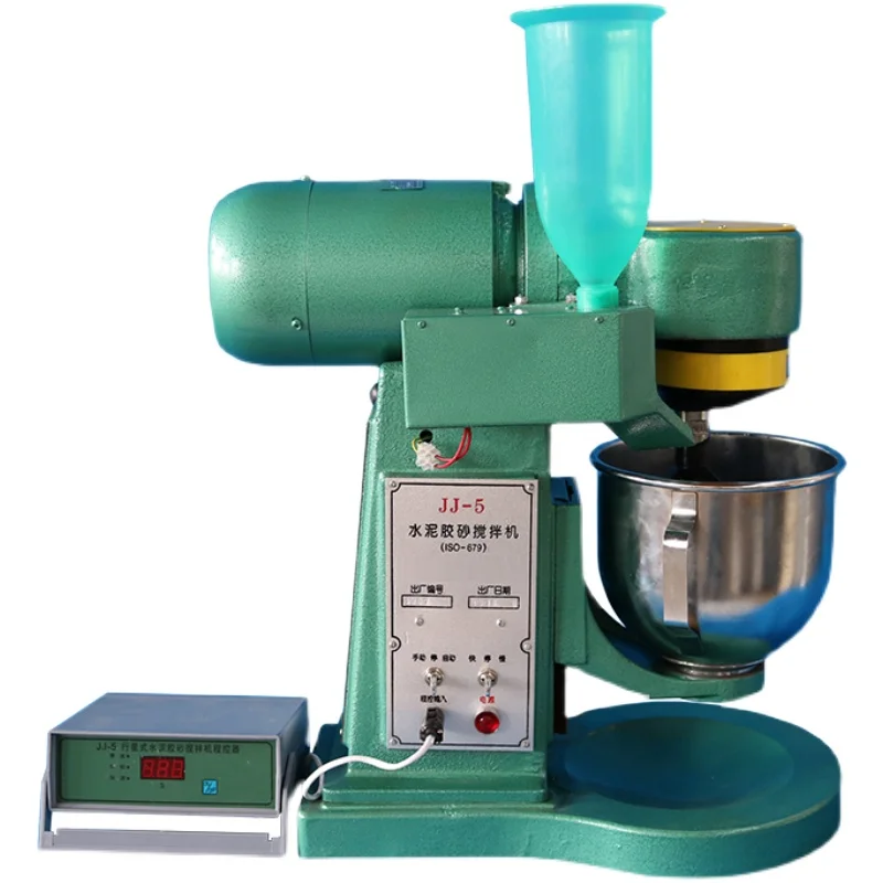 

JJ-5 Planetary Cement Concrete Mortar Mixer Pulp Pneumatic Vertical High-speed Crushing Integrated Small Size