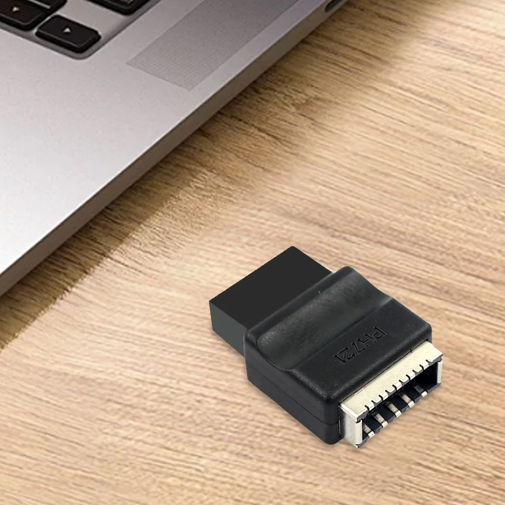 Motherboard USB 2.0 9-Pin to Type-E Front Panel Header Extension Adapter USB 2.0 9pin Male To Type-E Female Adapter