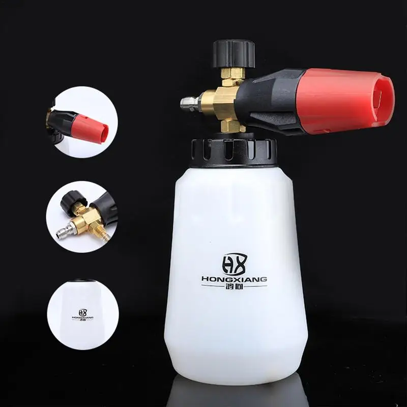 

Foam Cannon Sprayer Hand Pump Foam Sprayer With 2 Types Of Nozzle Hand Pneumatic Foam Soap Foam Generator High Pressure Car Wash