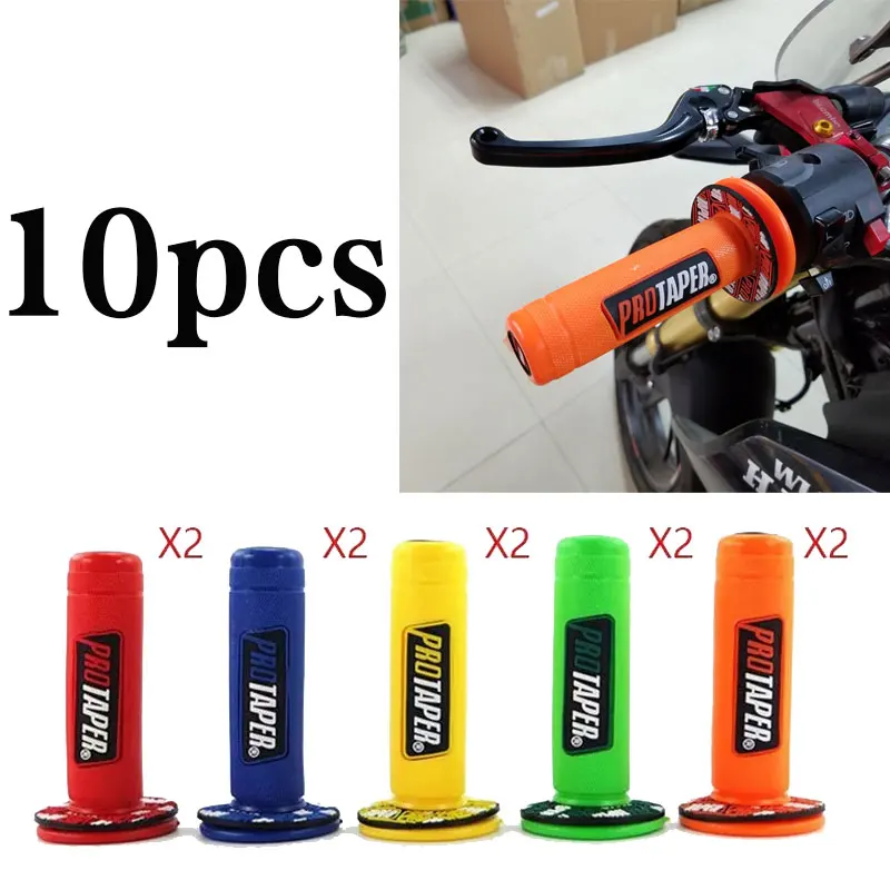 10PairsMotorcycleGearAccessoriesHandlebarGelDirtBikeConversionHandlebarUniversal
