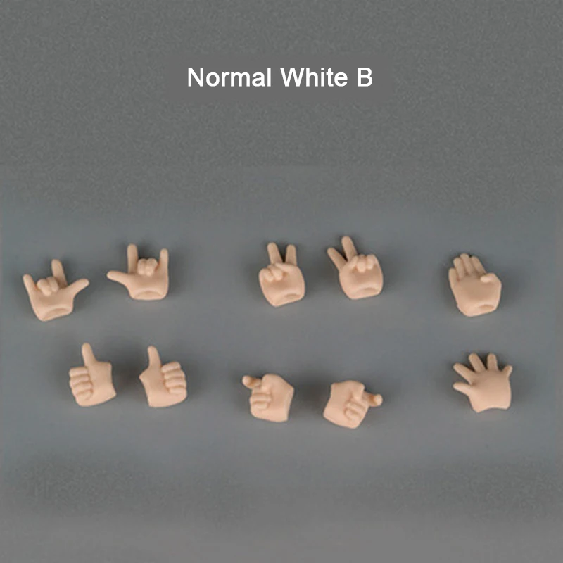 Ob11 Body Replacement Hand Dolls Hand Gesture Love, Victory Ob11 Doll Gesture Replacement Hand Accessories For Ymy Dod Gsc Doll 3