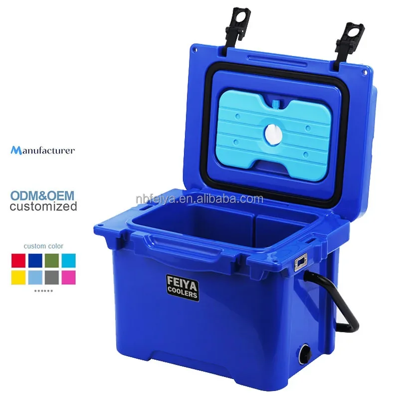 17QT portable promotion rotomolded coolers christmas ice box coolers outdoor camping gift ice chest