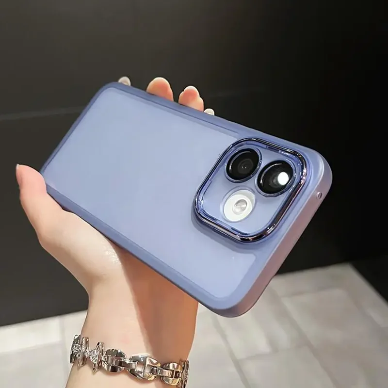 Luxury Soft Bumper Clear Back Cover