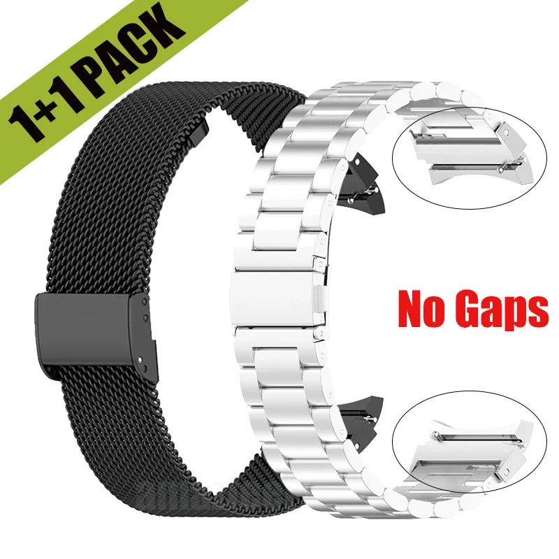 

No Gaps Strap For Samsung Galaxy Watch 6/5/4 44mm 40mm Watch 4 6 Classic 43mm 47mm 46mm 42mm Band Curved end Bracelet