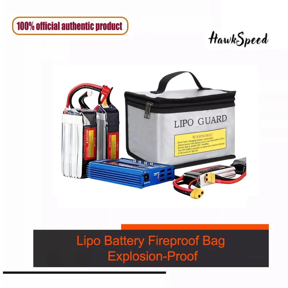 Sac de rangement anti-explosion pour batterie drone - Lot de 5