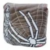 1pc Spider Embroidered Golf Putter Cover Waterproof And Wear-resistant Club Cover, Durable PU Leather With Magnet Closure 4