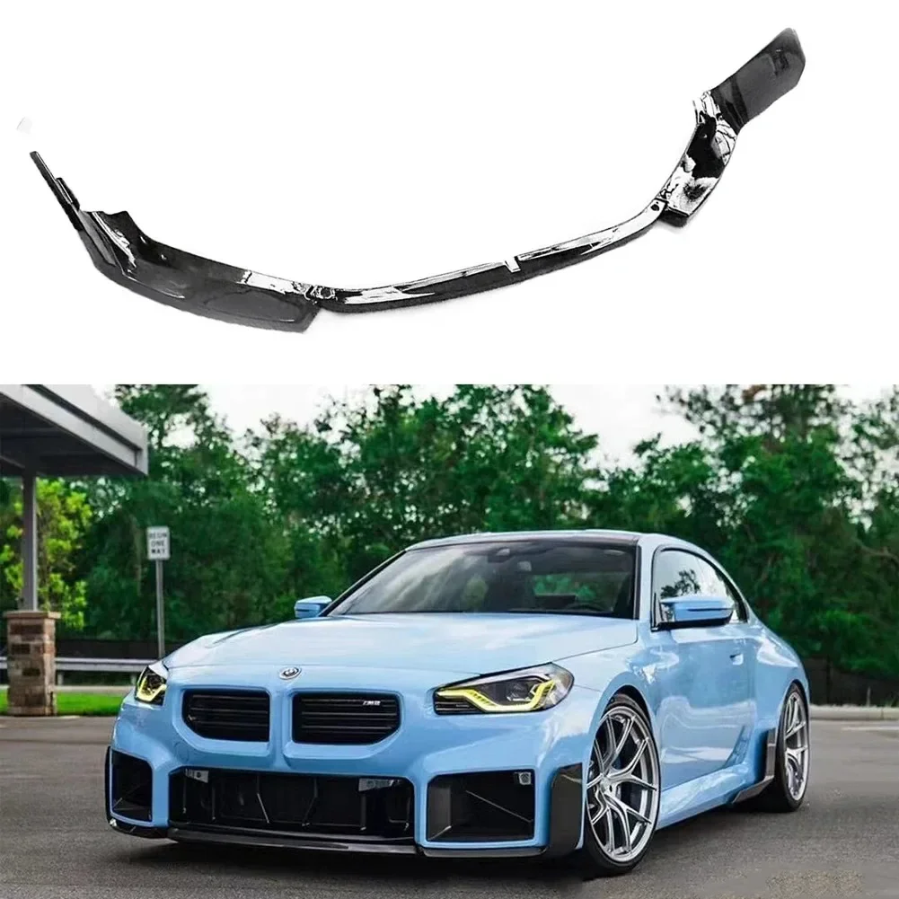 BMW M2 G87 쿠페 2023+용 프론트 립 스플리터 스포일러 사이드 로워 스플..