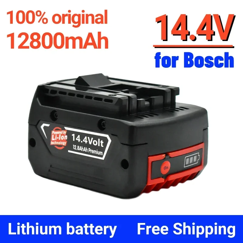 

2022 14.4V 12800mah Rechargeable Li-ion Battery Cell Pack For Cordless Electric Drill Screwdriver BAT607 BAT607G BAT614G