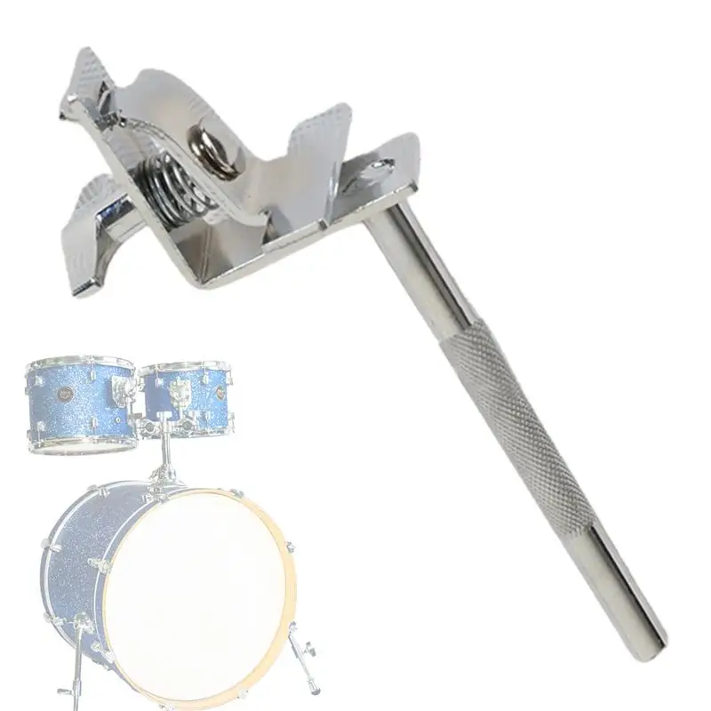 

Cowbell Holder Durable Drum Set Mounting Bracket Durable Cowbell Instrument Sturdy Drum Clamp For Percussion Cowbells Drum Set