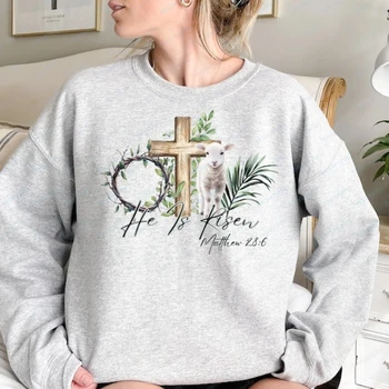 Women's 'He is Risen' Sweatshirt