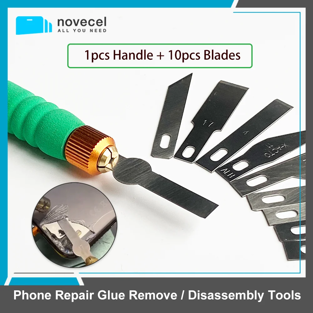 Engraving Blades Back Cover Glass Remover Disassembly Tool for iPhone 15 14 13 Rear Housing Glue Removal Cellphone Repair Tools phone repair tools,phone repair kit