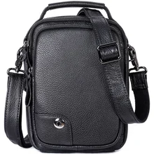  New Casual Women Men Bag Bow Handbag Real Leather Shoulder Crossbody Bags Unisex Small Handbags Cowhide Purse Bags Bolso Black 