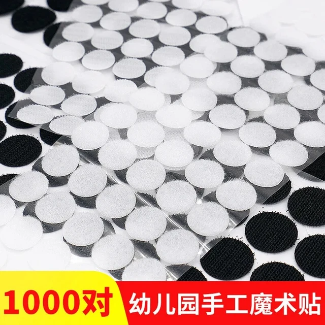 Quiet Book Velcro Dot Adhesive Self-adhesive Color DIY Handmade Sticker  Transparent 1cm Small Dot Velcro - AliExpress