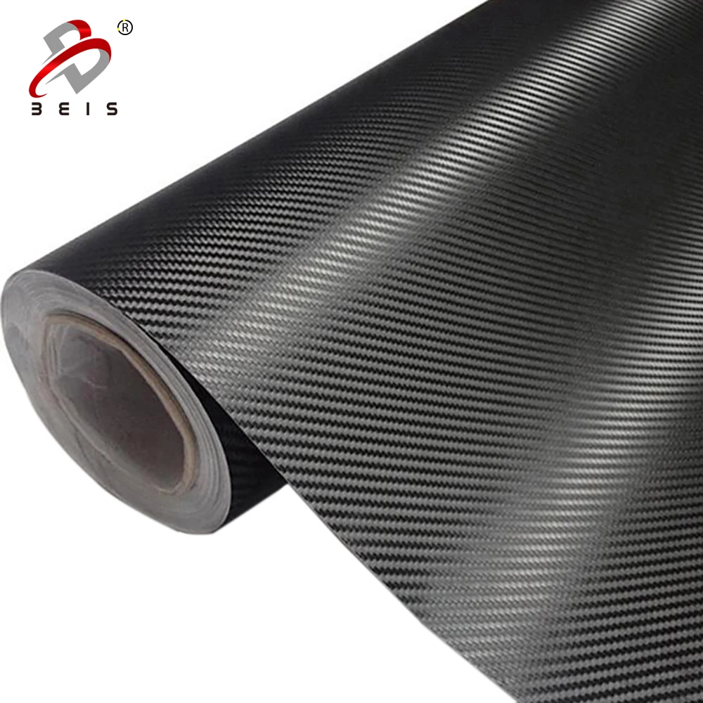 30cmx127cm 3D Carbon Fiber Vinyl Car Wrap Sheet Roll Film Stickers and Decal Motorcycle Auto Styling Accessories Automobiles |