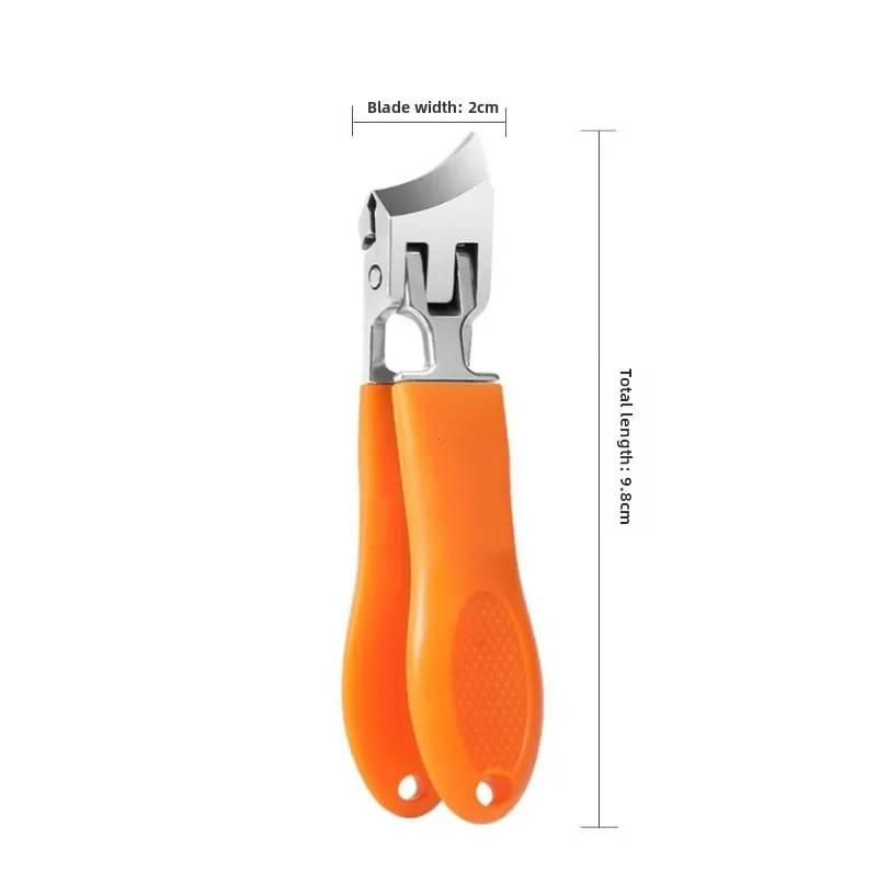 Special Anti-splash Nail Clippers Large Size ABS Toenail Cutter Diagonal Pliers Manicure Tools Household  Nail Clipper 6