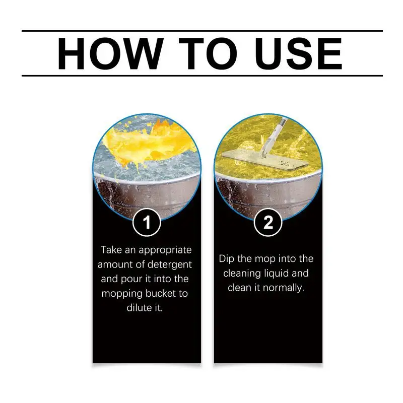 Luxury Mop Soap 100ml Highly Scented Floor Soap Household Supplies Multi-Purpose Liquid Cleaner Hardwood Care Mopping Solution