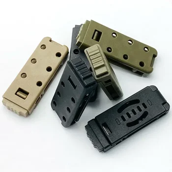 Kit Fodero per Coltello da Esterno con Clip da Cintura Tek Lok, Fodero Multifunzione K, Clip da Cintura Kydex, Fondina per Pistola Mag, Clip Posteriore da Cintura