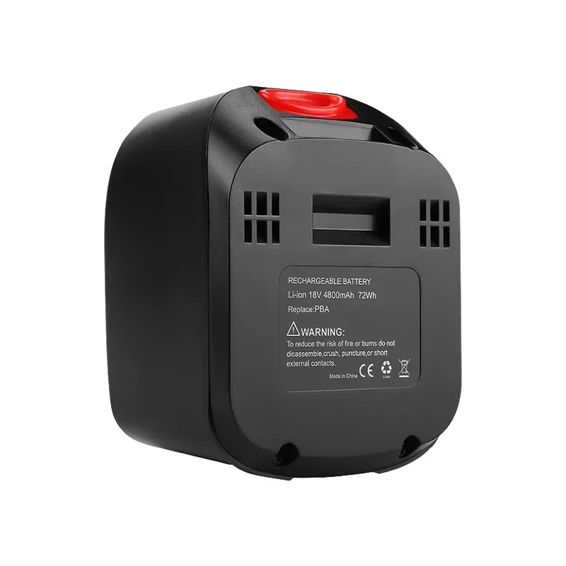Фото Литий-ионный аккумулятор для Bosch 18 в 100% Ач, PBA PSB PSR PST Bosch, инструменты для дома и сада (только для Type C) AL1830CV AL1810CV AL1815CV №2