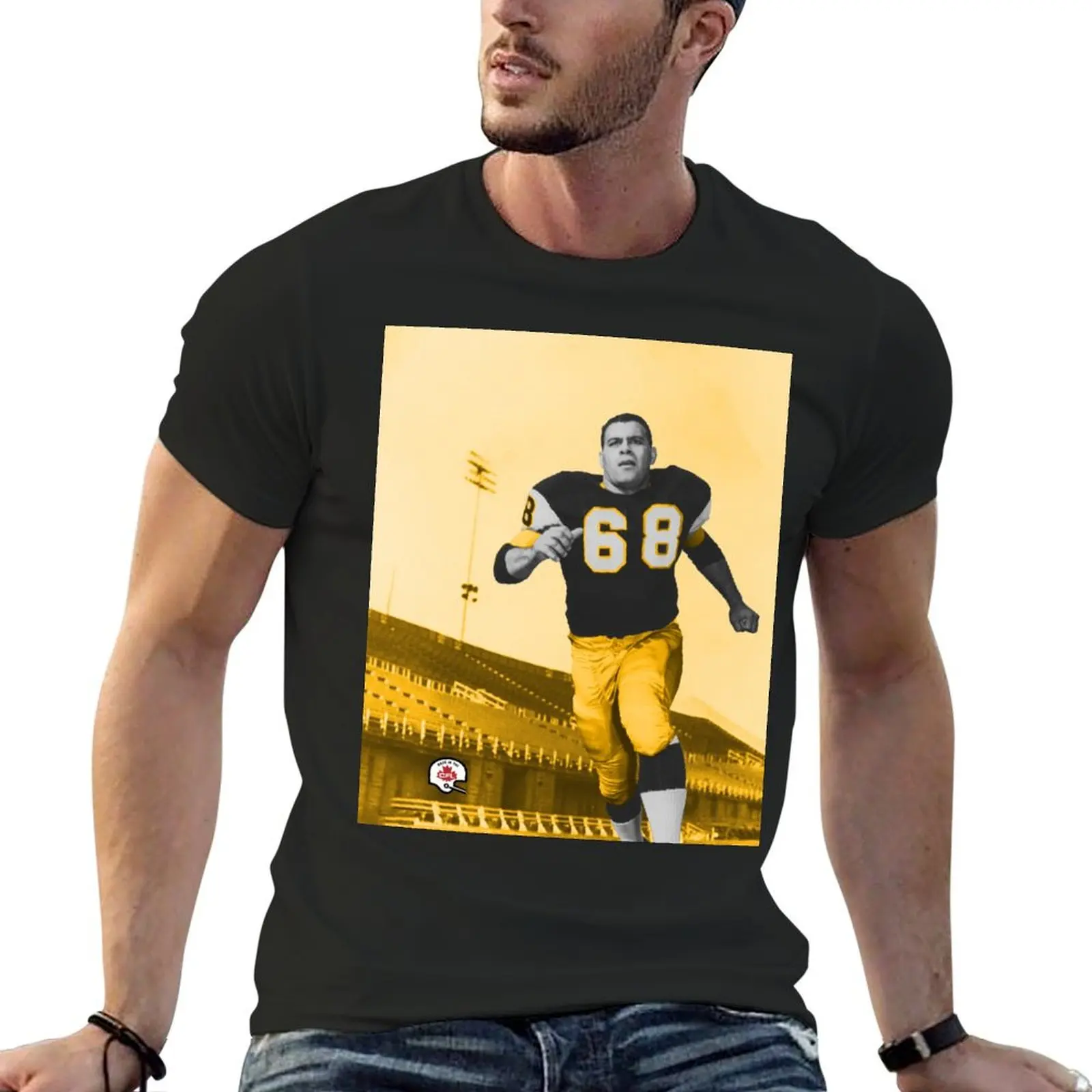 Angelo Moca #68 T-Shirt Sublime Blacks T-Shirt Oversize Da Uomo