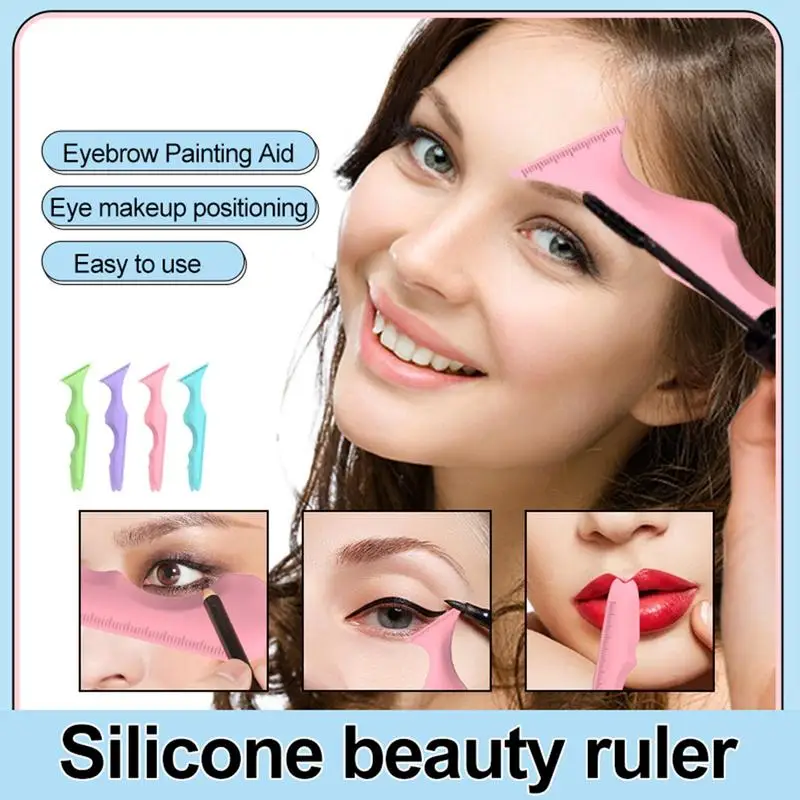

Eyeliner Guide Template Eyeliner Aid Eyebrow Pencil Stencil Eye Liner Shadow Guide Template Multi-Functional Lazy Quick Makeup