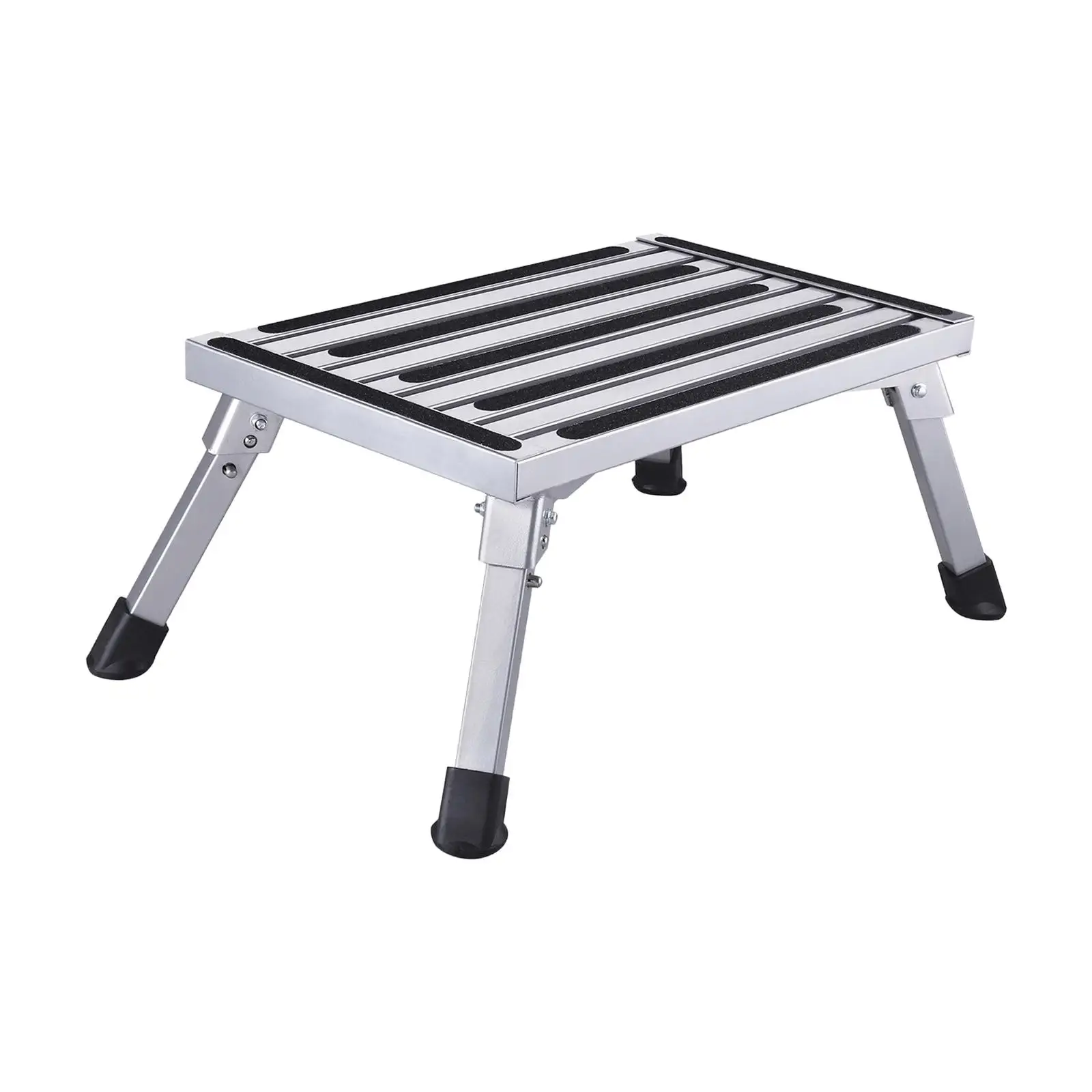 

Foldable Step Stool Wide Pedal Stepladder Stepstool for Garden Office Garage