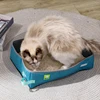 Folding Cat Litter Box Portable Waterproof Oxford Cloth Cat Litter Box Cat Toilet Cleaning Basin Supplies Pet Toilet 3