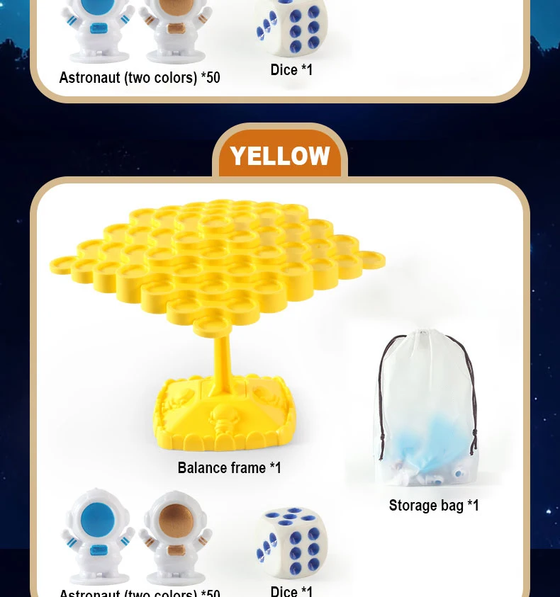 Astronaut balansboom spel voor ouder kind interactie_voghion.com