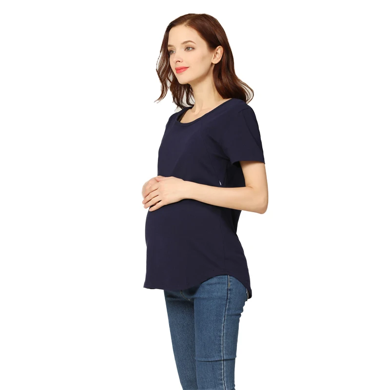 Emotion Moms New Women Maternel T-Shirt Short