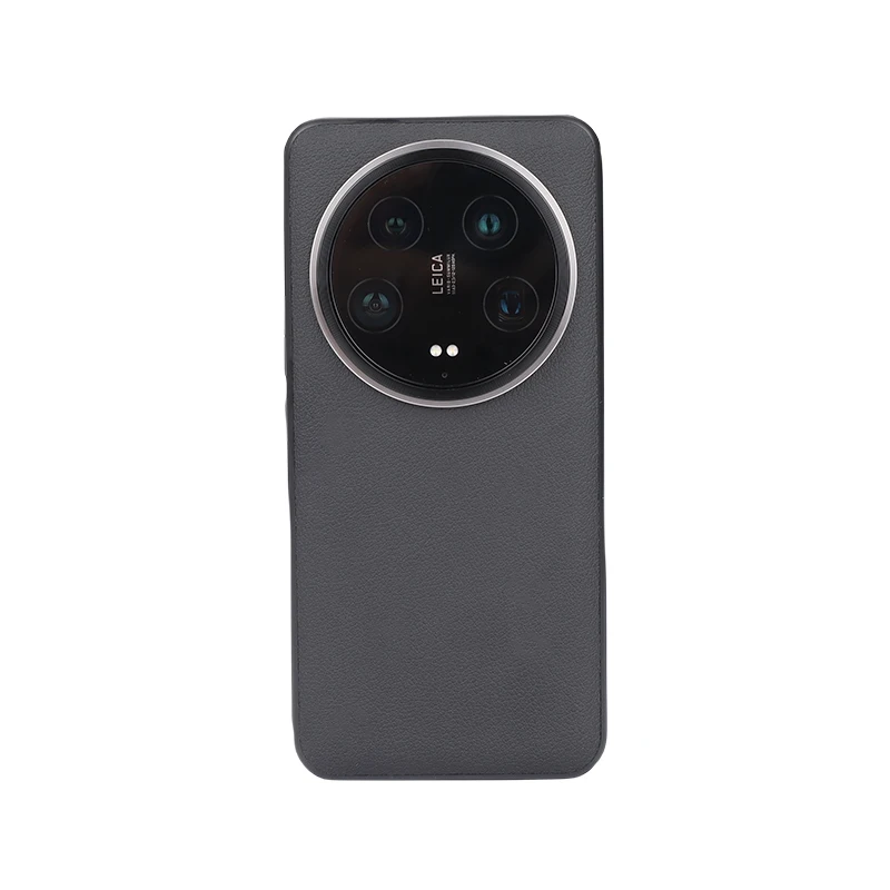 Leather Magnetic Shockproof Phone Case with TPU Edge