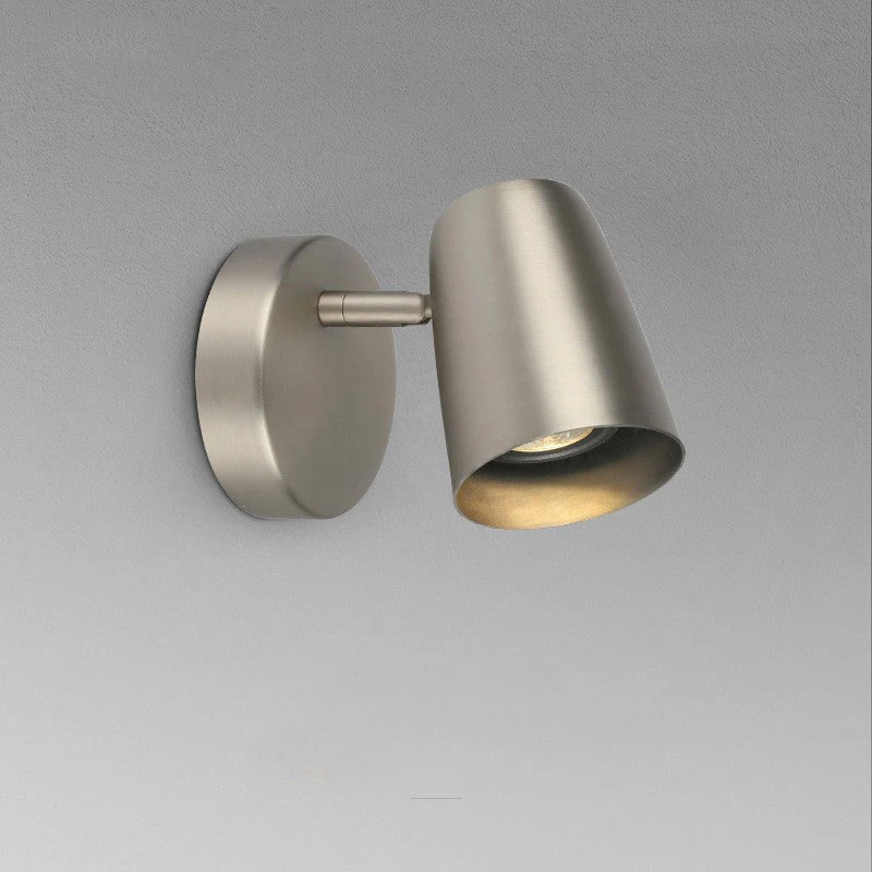 

Bedroom bedside light LED reading rocker arm Nordic room light luxury modern minimalist creativity cross-border retro wall light