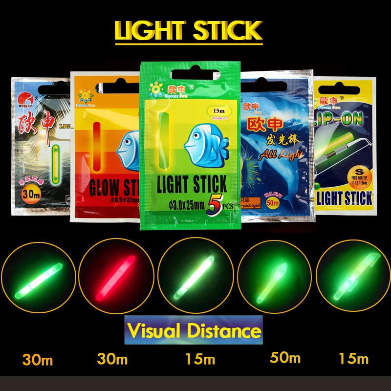 WLPFISHING Lightstick (25pcs or 10pcs) 5bags/Lot Fishing Float Electic Floaters Luminous Light Stick Fluorescent Glowing Stick fishing glow stick fishing light stick