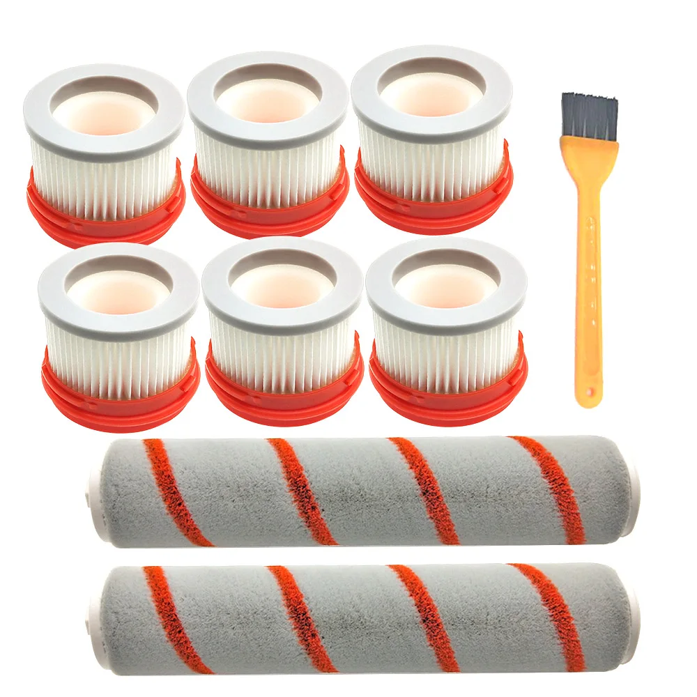 Roller Brush for Xiaomi Dreame V8 V9 V9B V9P XR V10 V11 V12 PRO V16 T20 T30 H11 Household Wireless Handheld Vacuum Cleaner Parts floor brush brush head bursh for jimmy jv85 pro handheld wireless vacuum cleaner