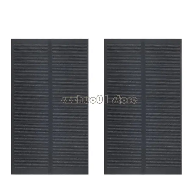 M3GA Pack of 2 High Efficiency 1.6W 5V Solar Panel Monocrystalline Solar Charging for Projects & Outdoor Lighting solution 5