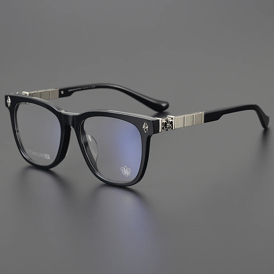 Cat Eye Computer Fashion Acetate Transparent Prescription Reading Optical Lenses Glasses for Men Women prescription glasses frame