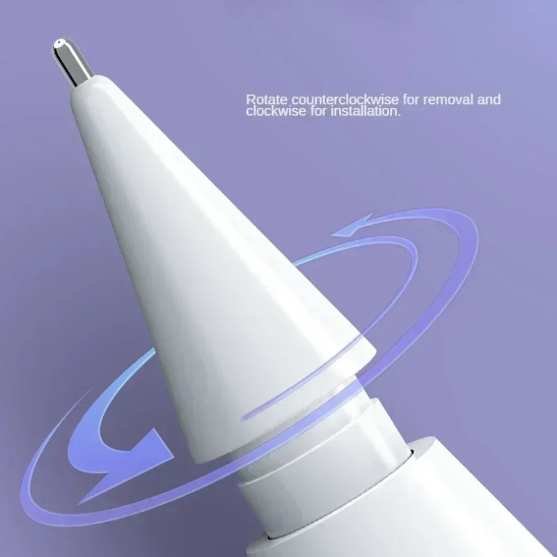 애플 펜슬 프로 1세대 2세대 3세대 USB-C 내구성 소프트 하드 스타일러스 펜 팁 교체용 팁 아이패드 애플 미니 펜슬 펜촉