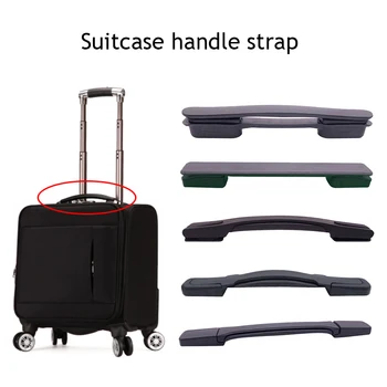 Maniglia per Valigia, Impugnatura Universale per Trolley, Maniglia di Ricambio per Borsa da Viaggio, Accessori per Bagagli Neri