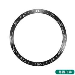Elegant Metal Ring Bezel Protective Case - Anti - Scratch Smart Watch Shell Frame - Fenix 8 51mm (Black)