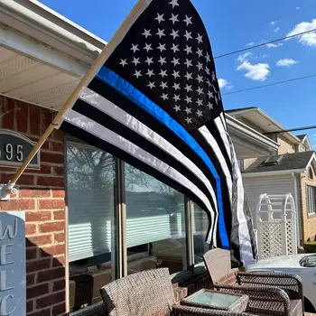 American Flag - Thin Blue Line 1