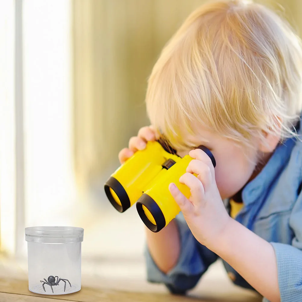 【Limited-time offer】 9 Pcs Insect Observation Cup High Transparency Portable Containers Multi-function Critter Boxes Children Collector Bug Feeding.