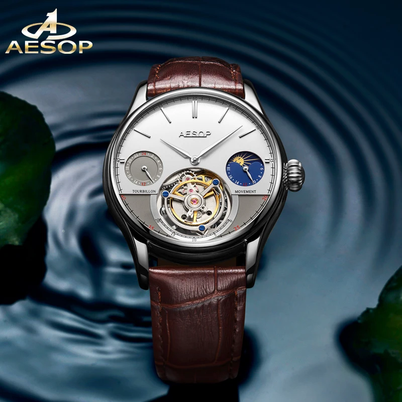 Modello meccanico in lego: Orologio da tavolo con Tourbillon