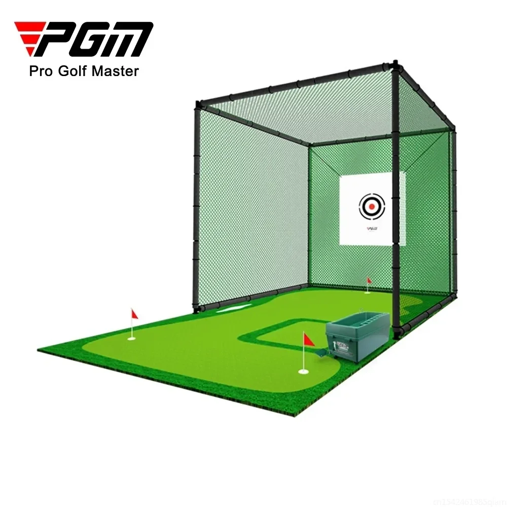 

PGM Golf 3 * 3 * 3 meter Large Net Golf Practice Net Golf Supplies Strike Cage