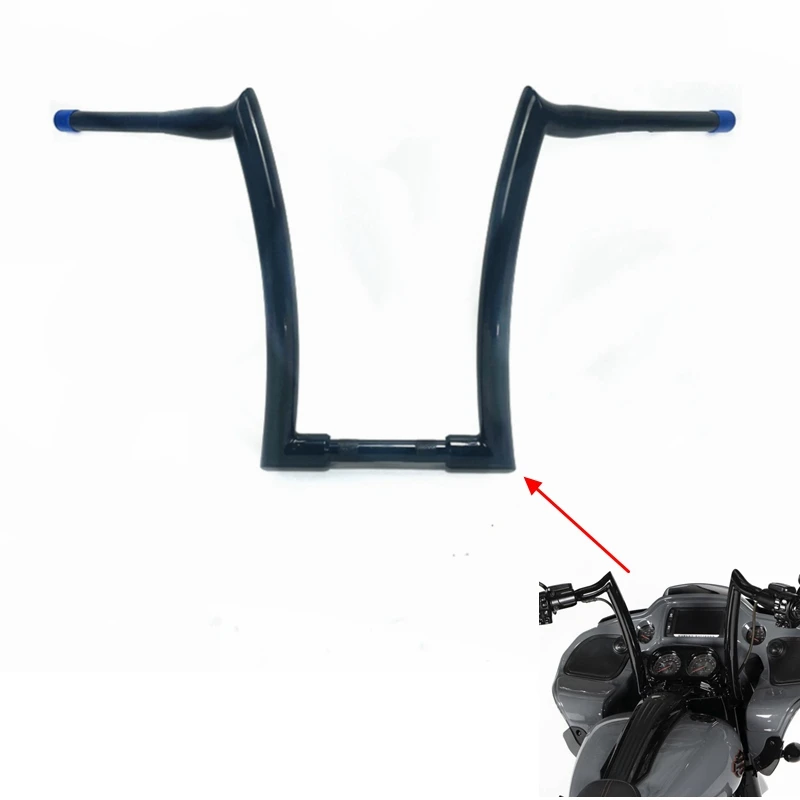 Motorcycle 1.5 Inch Handlebars For Harley Road King Fat Boy Breakout Road Glide V-Rod Handlebars With Horns And Double Lights